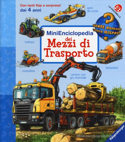 MiniEnciclopedia dei mezzi di trasporto. Ediz. a colori. Ediz. a spirale di Peter Nieländer edito da La Coccinella