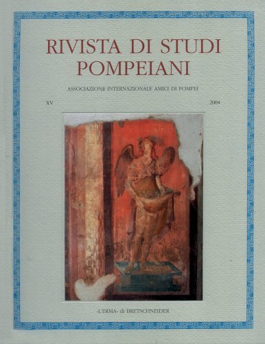 Rivista di studi pompeiani (2004) vol.15 edito da L'Erma di Bretschneider