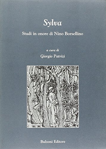 Sylva. Studi in onore di Nino Borsellino edito da Bulzoni