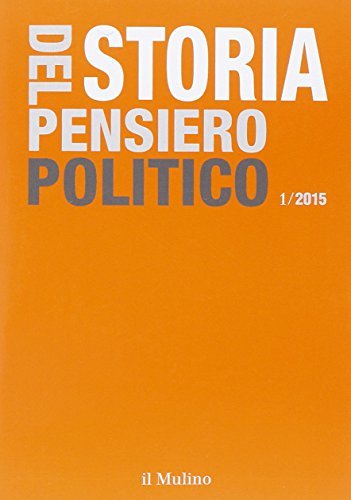 Storia del pensiero politico (2015) vol.1 edito da Il Mulino