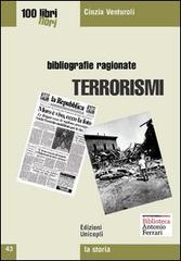 Terrorismi di Cinzia Venturoli edito da Unicopli