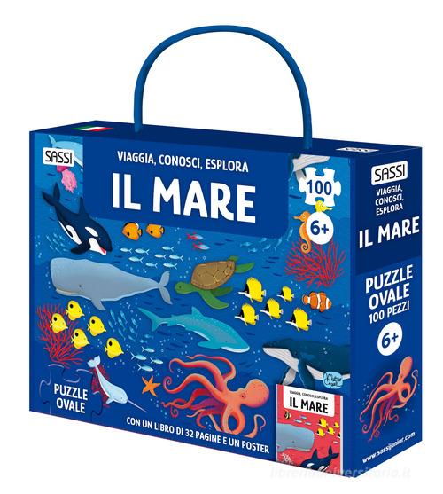 Il mare. Viaggia, conosci, esplora. Con puzzle. Con Poster di Matteo Gaule, Giulia Pesavento edito da Sassi