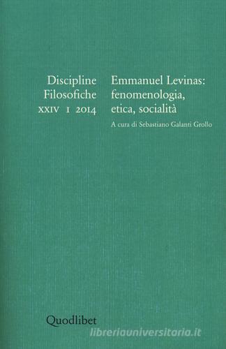 Discipline filosofiche (2014). Ediz. multilingue vol.1 edito da Quodlibet