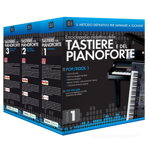 Enciclopedia didattica delle tastiere e del pianoforte vol.1-2-3 edito da Mussida Music Publishing