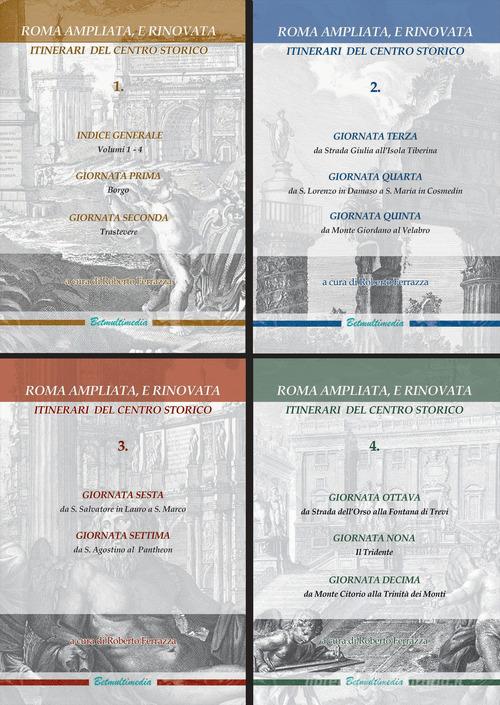 Roma ampliata, e rinovata. Itinerari del centro storico vol.1 edito da BetMultimedia