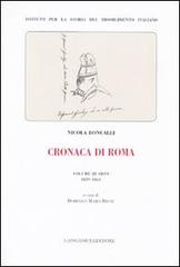 Cronaca di Roma vol.4 di Nicola Roncalli edito da Gangemi Editore