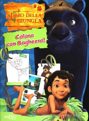 Colora con Bagheera! Il libro della giungla edito da Edicart