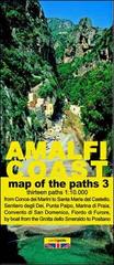 Map of the paths of the Amalfi coast. Scale 1:10.000 vol.3 di Gabriele Cavaliere edito da Officine Zephiro