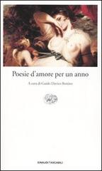 Poesie d'amore per un anno edito da Einaudi