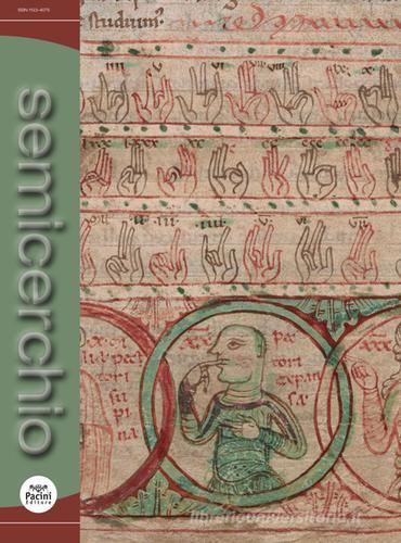 Semicerchio. Rivista di poesia comparata. Ediz. italiana e inglese (2019) vol. 1 edito da Pacini Editore