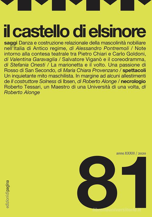 Il castello di Elsinore (2019) vol.81 edito da Edizioni di Pagina