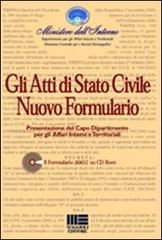 Gli atti di stato civile. Nuovo formulario edito da Maggioli Editore