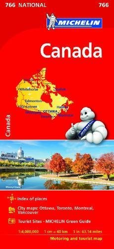 Carta 11766 Canada edito da Michelin Italiana