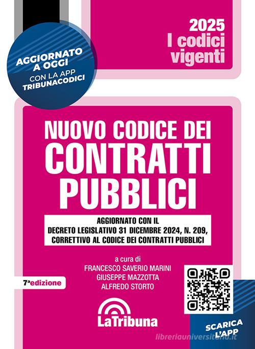Nuovo codice dei contratti pubblici. Con App Tribunacodici edito da La Tribuna