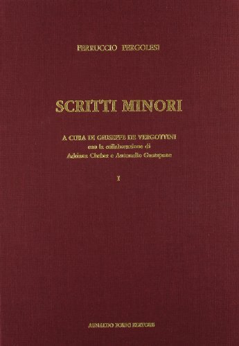 Scritti minori di diritto pubblico di Ferruccio Pergolesi edito da Forni