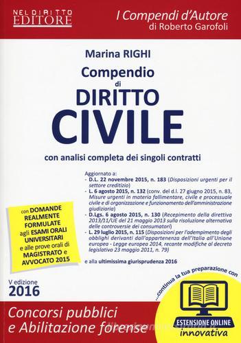 Compendio di diritto civile. Con espansione online di Marina Righi edito da Neldiritto Editore