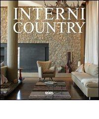 Interni country. Ediz. italiana, inglese, tedesca e spagnola edito da Logos
