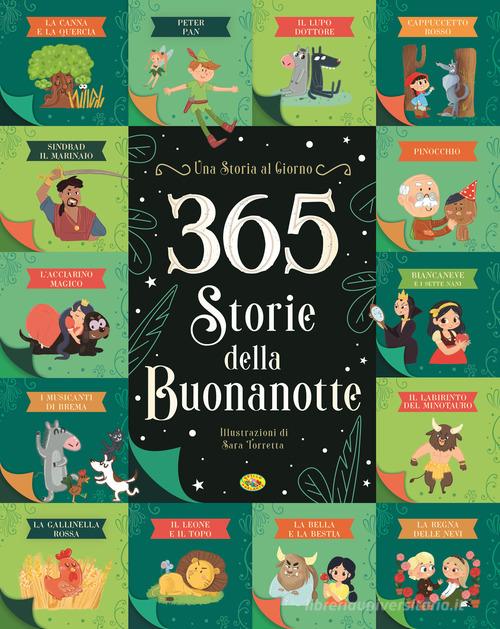 365 storie della buonanotte Disney. Ediz. a colori - Libro - Disney Libri -  Fiabe collection