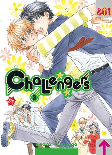 Challengers vol.3 di Hinako Takanaga edito da Magic Press