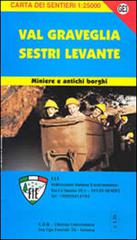 GE 3 Sestri Levante e Val Graveglia 1:25000 di Stefano Tarantino edito da Edizioni del Magistero
