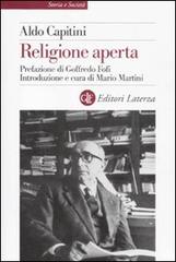 Religione aperta di Aldo Capitini edito da Laterza