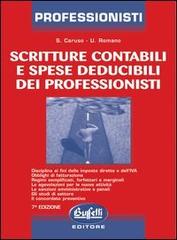 Scritture contabili e spese deducibili del professionista di Sante Caruso, Ugo Romano edito da Buffetti
