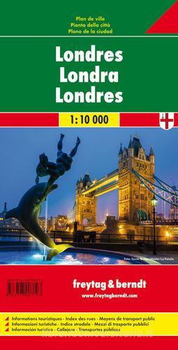 Londra 1:10.000 edito da Freytag & Berndt
