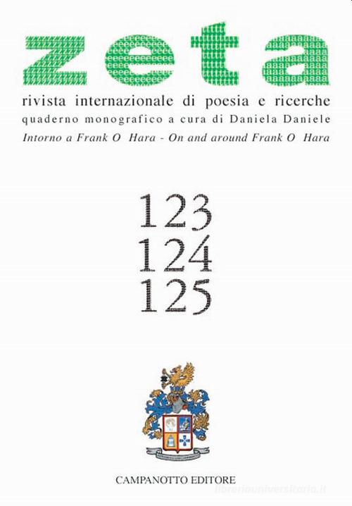 Zeta. Rivista internazionale di poesia e richerche vol.123-125 edito da Campanotto