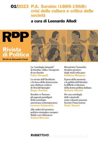 Rivista di politica (2023) vol.1 edito da Rubbettino