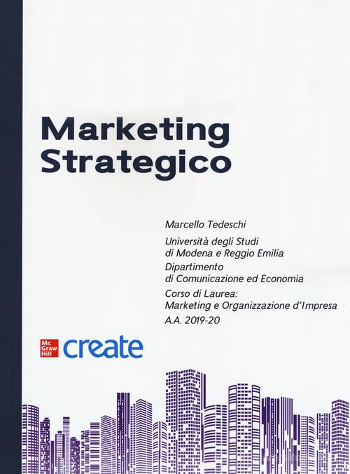 Marketing strategico edito da McGraw-Hill Education