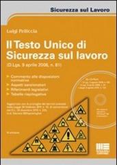 Il Testo Unico di sicurezza sul lavoro. Con CD-ROM di Luigi Pelliccia edito da Maggioli Editore