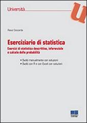 Eserciziario di statistica di Raoul Coccarda edito da Maggioli Editore