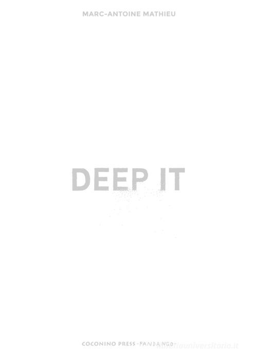 Deep it di Marc-Antoine Mathieu edito da Coconino Press