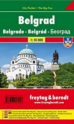 Belgrado 1:10.000 edito da Freytag & Berndt