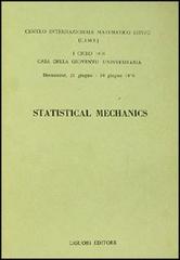 Statistical mechanics edito da Liguori