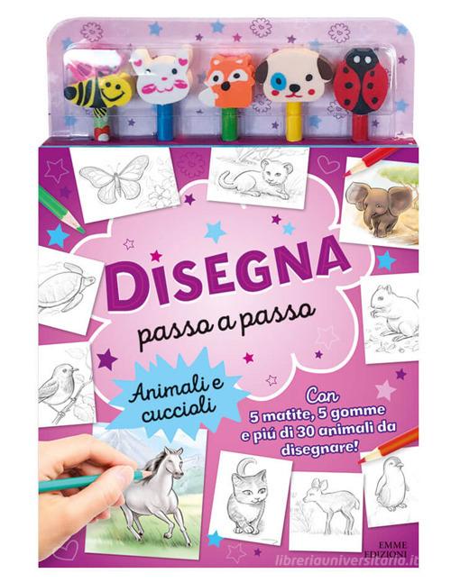 Disegna passo a passo. Animali e cuccioli. Con gadget di Kate Ashforth edito da Emme Edizioni