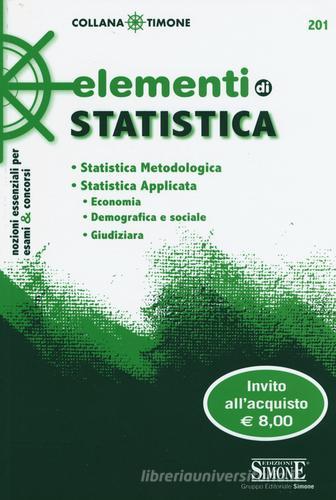 Elementi di statistica edito da Edizioni Giuridiche Simone