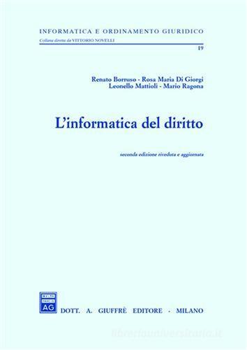 L' informatica del diritto edito da Giuffrè