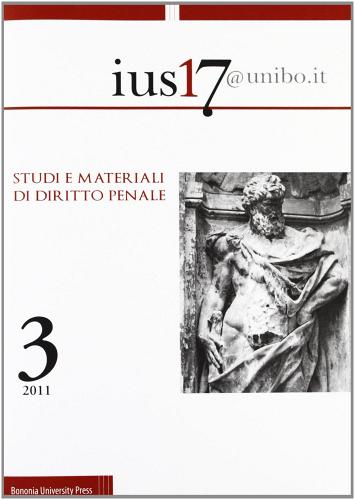 Ius17@unibo.it (2011) vol.3 edito da Bononia University Press