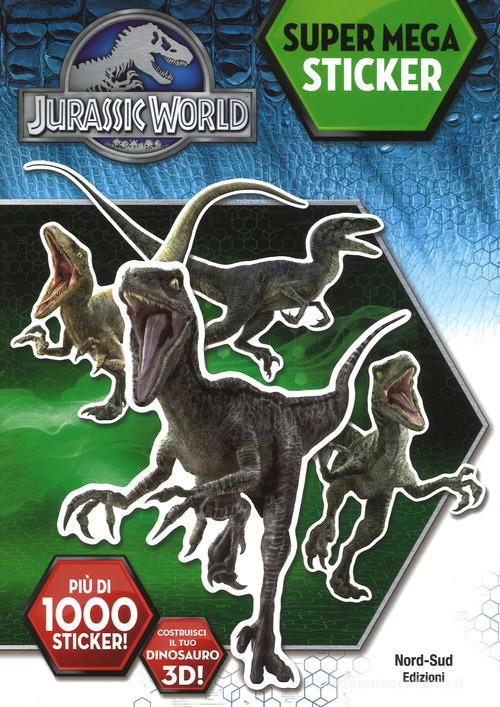 Super mega sticker. Jurassic world, il regno perduto. Con adesivi. Ediz. a colori di Katrina Pallant edito da Nord-Sud