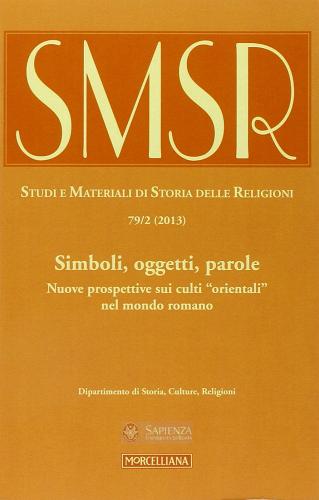SMSR. Studi e materiali di storia delle religioni (2013) vol.79.2 edito da Morcelliana