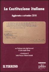 La Costituzione italiana. Aggiornata a settembre 2010 edito da Plus