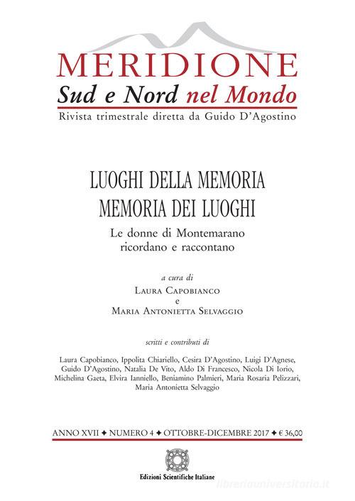 Luoghi della memoria. Memoria dei luoghi edito da Edizioni Scientifiche Italiane