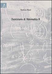 Eserciziario di matematica vol.2 di Romeo Rizzi edito da Aracne