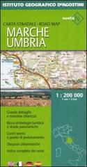Marche e Umbria 1:200 000. Ediz. multilingue edito da De Agostini