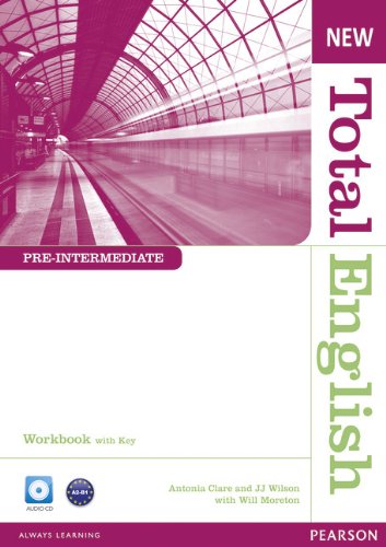 New total english. Pre-intermediate. Workbook-Key. Per le Scuole superiori. Con CD-ROM. Con espansione online edito da Pearson Longman
