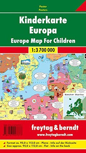 Kinderkarte Europa edito da Freytag & Berndt