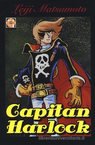 Capitan Harlock deluxe vol.5 di Leiji Matsumoto edito da Goen