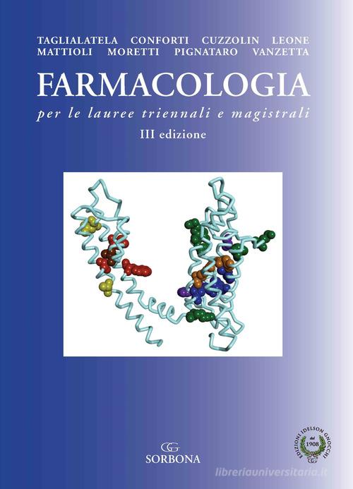 Farmacologia per le lauree triennali e magistrali edito da Idelson-Gnocchi