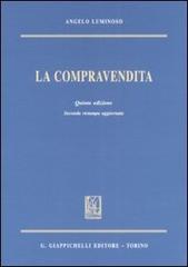 La compravendita. Corso di diritto civile di Angelo Luminoso edito da Giappichelli